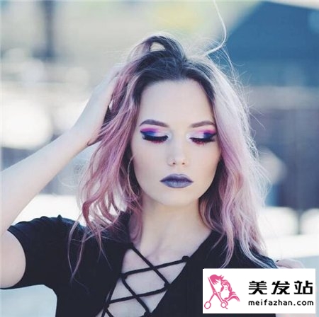 梦幻粉紫色