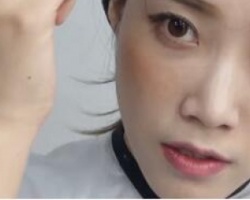 高额头大脑门女生适合什么发型 前额剪个小刘海就搞定