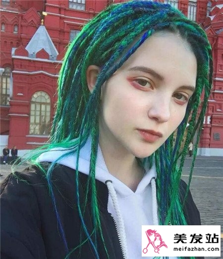清新自然的海洋绿脏辫