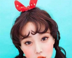 女生爱心形刘海发型 释放你的少女心