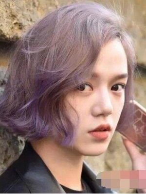 短发染什么颜色时尚 渐变色短发吸睛唯美