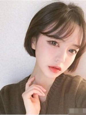 瓜子脸适合什么短发 这样剪发洋气又修颜塑型