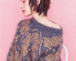 女明星慵懒“睡不醒”短发太美了 自然随性女神范十足