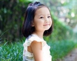 儿童发型女孩波波头 简约好打理从小就很潮