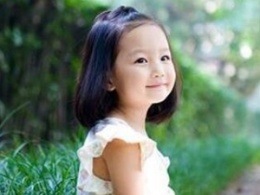 儿童发型女孩波波头 简约好打理从小就很潮