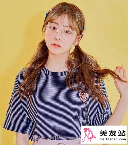 头发少女生刘海发型