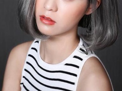 短发梨花头烫发发型 时尚烫成为时尚小魔女