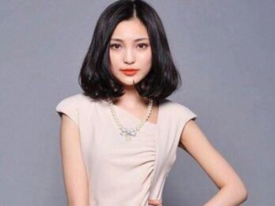 烫梨花头黑色好看吗 适合黑发色梨花头烫发