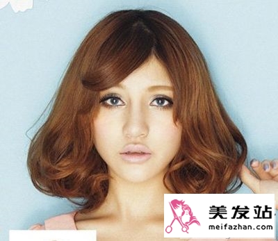 短发发根梨花烫 2016年短发梨花烫图片