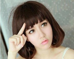 圆脸适合短梨花头吗 圆脸剪短梨花好看吗