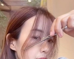 八字刘海如何修剪长度 自己动手剪八字刘海的教程