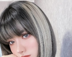 短发发带染正流行 头发这样染绝美