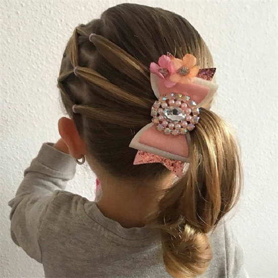 10岁儿童公主头发型图片