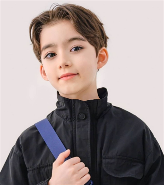 韩版儿童发型男10岁图片