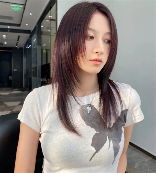 张子枫鲻鱼头发型图片