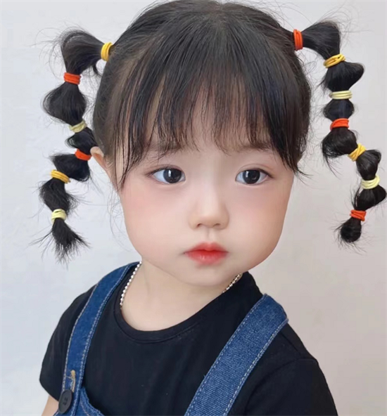 幼儿女宝宝发型图片