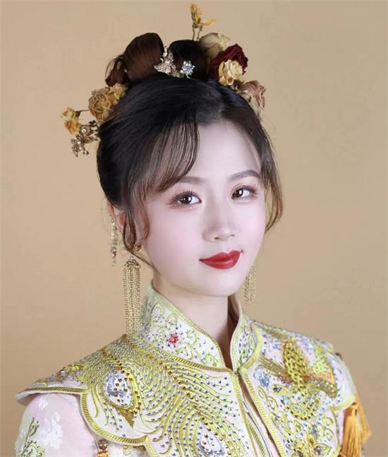 古典中式新娘发型 端庄大气颜值大涨