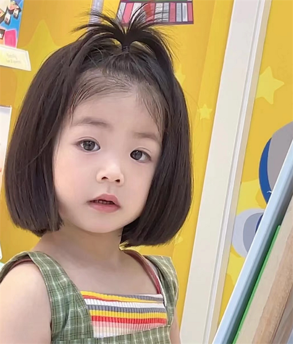 小女孩日系发型图片