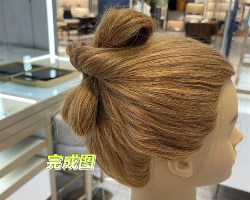 显高颅顶扎发教程详解 手把手教你扎头发