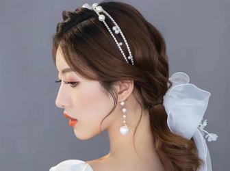 韩式新娘发型范本 唯美时尚巨仙气