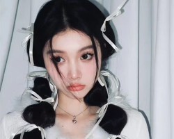 简约长发扎发 温柔与优雅并存