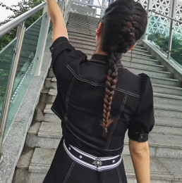 文艺感鱼尾辫编发 简约自然不失温柔