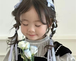 小女孩上学发型 这样编发太好看了