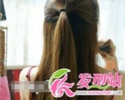 韩式时尚优雅盘发宛如茉莉清新