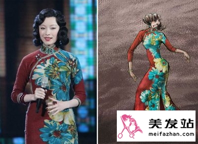 《金陵十三钗》女演员旗袍发型 缔造古典浪漫风