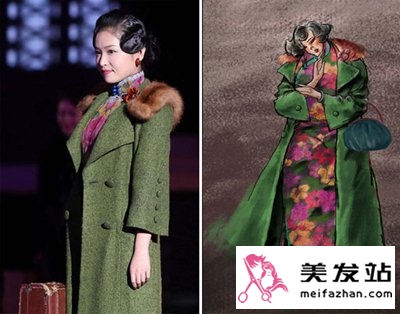 《金陵十三钗》女演员旗袍发型 缔造古典浪漫风