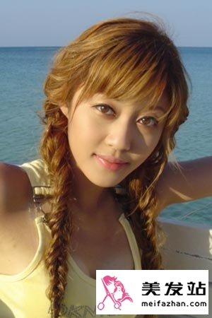  李智贤超养眼美发秀 