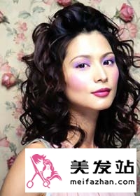  凸凹侧脸女性发型瘦脸术 
