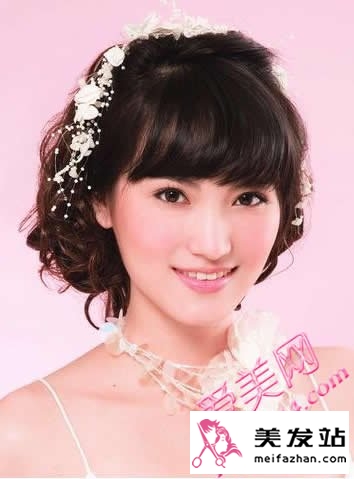  新娘发型最美丽相册 