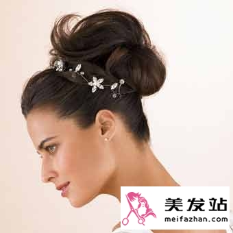  10款08最新新娘发型 