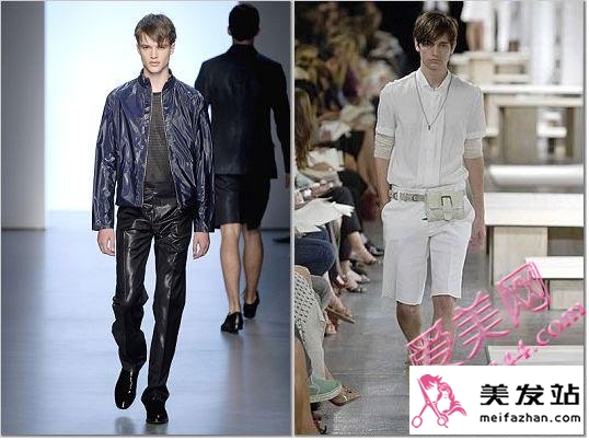  男生发型T台榜样 