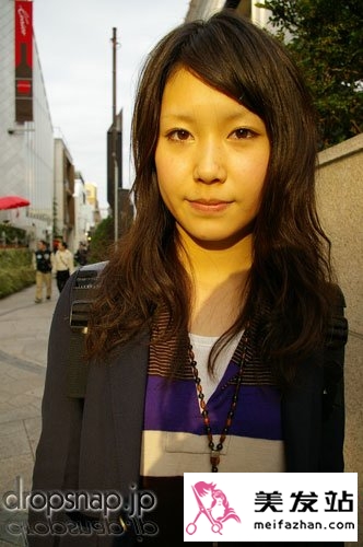  日本VS欧美街拍行人MM发型妆容 
