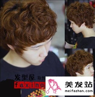 韩国男生流行发型  纹理染发是主流