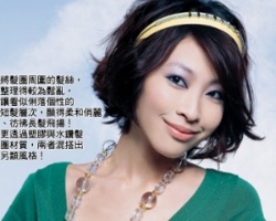 完美发型发饰搭配 挡不住的高回头率