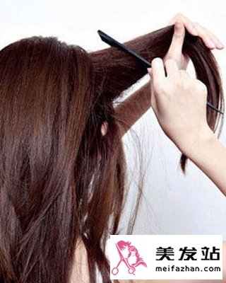 简单韩式发型扎法图解