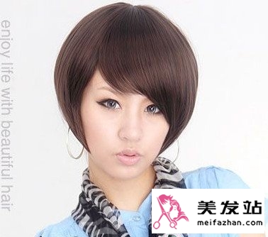 2013年最流行的女生短发发型