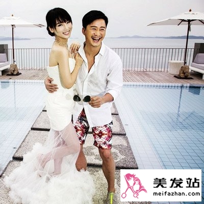  盘点明星最美婚纱照发型 塑造最美丽幸福新娘 