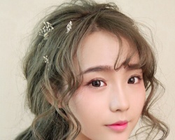 韩式唯美新娘发型 美轮美奂的感觉