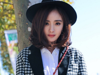 中长发职场女生穿搭 明星发型服装搭配盘点