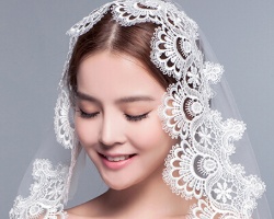 2016韩式新娘发型图片 最美头纱发型圣洁浪漫