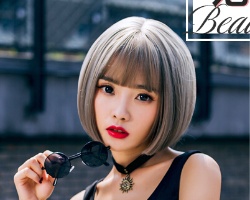 女生短发BOBO染发 学院风格BOBO头发型