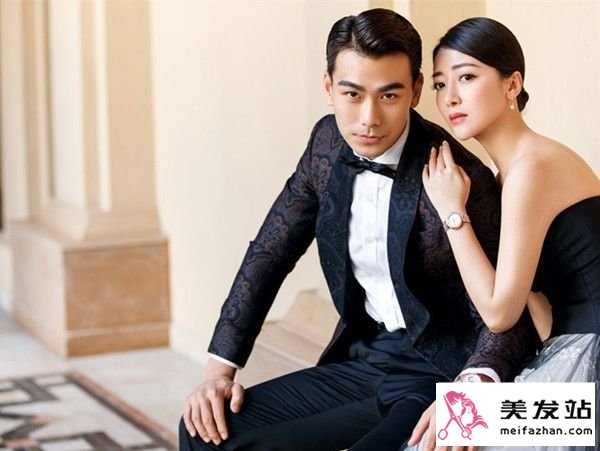 陈紫函婚纱照大盘点 光新娘发型就有好几种花样！ 陈紫函戴向宇婚礼