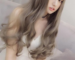 韩式长卷发发型 多色长卷发染发