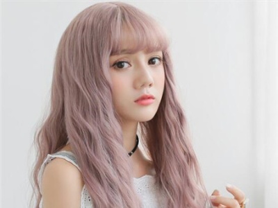长发玉米烫 亚麻棕vs薄藤