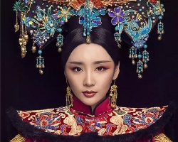 华丽中式新娘发型 打造高质古风新娘