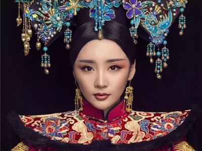 华丽中式新娘发型 打造高质古风新娘